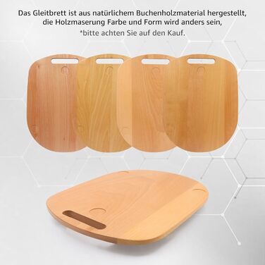 Розсувна дошка для Thermomix TM6 TM5-360 Універсальна колісна дошка для кухонного комбайна Thermomix Vorwerk, Букова підкладкова дошка TM5 TM6 Аксесуари Швидкорухома рухома дошка з гумовими ніжками