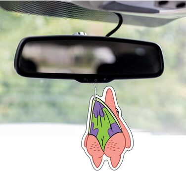 Патрік Стар ароматичне дерево автомобіль кумедний, автомобільний дозатор ароматизаторів, тюнінг автомобіля, освіжувач повітря авто