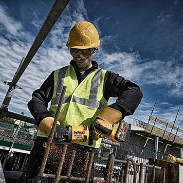 Кутова шліфувальна машина Dewalt DCG418N-XJ 54 В XR FLEXVOLT потужністю 125 мм - порожній блок, жовта