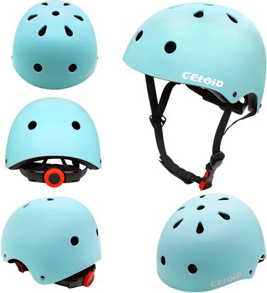 Дитячий велосипедний шолом CELOID, дитячі шоломи для скейтборду для дітей віком 3-5-8-10-16 років хлопчики дівчатка, регульований