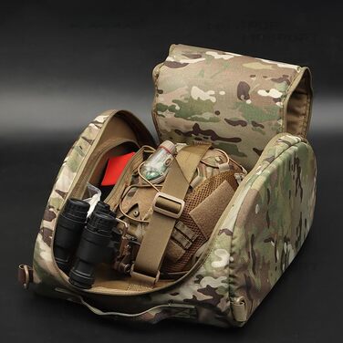 Тактичний шолом для зберігання сумка чохол м&39який рюкзак велика ємність носити швидко носити шолом мотоцикл страйкбол пейнтбол полювання зелений