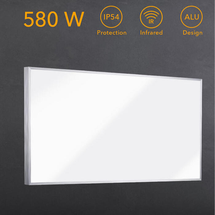 Обігрівач інфрачервоний панельний Trotec TIH 500 S 905x605 mm 580W White (1410003012)