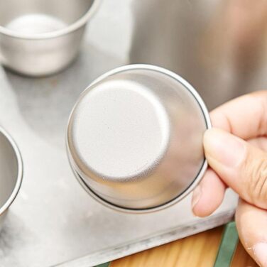 Компактний набір чашок Mini-Teeset, 4 чашки, ідеальний для походів, кемпінгу, подорожей, пікніків та домашнього використання, легкий та зручний для транспортування, для чоловіків