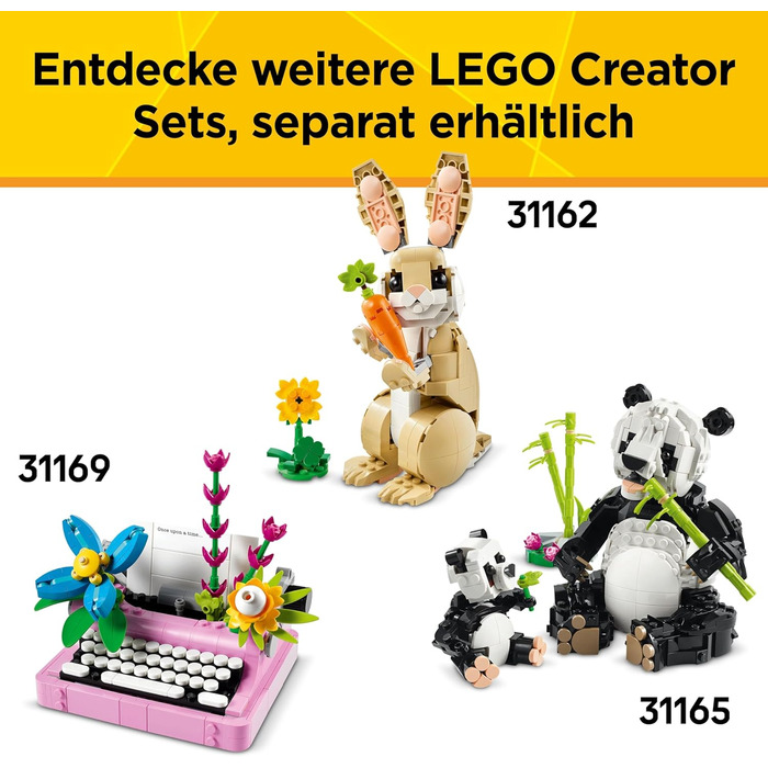 Конструктор LEGO Creator 31163, 3-в-1 "Сірий Кіт", 407 деталей