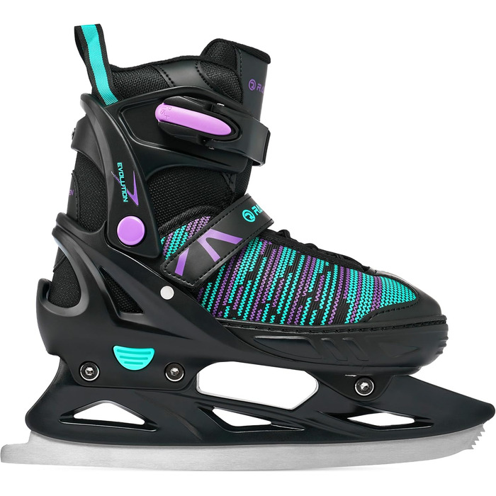 Ковзани/роликові ковзани RAVEN 2-в-1 для дітей, дорослих, дівчаток та жінок, регульовані розміри 35-39 (23 см-25,5 см)