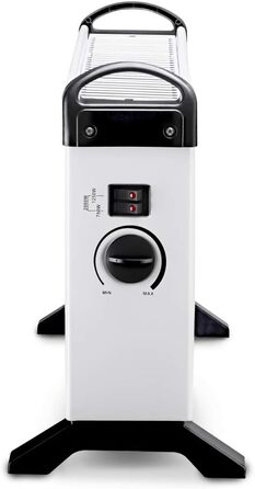 Конвекторний обігрівач TROTEC TCH 18 E Теплова потужність 750 Вт / 1250 Вт / 2000 Вт Електричний радіатор з 3 рівнями нагріву