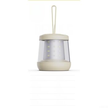 Акумуляторний кемпінговий ліхтар із 10-метровою світлодіодною гірляндою, теплий білий колір RGB, швидка зарядка через USB-C та функція зовнішнього акумулятора, портативна силіконова ручка та гачок (кольорові).