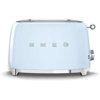 Тостер Smeg, 2 скибочки, 50-ті, синій