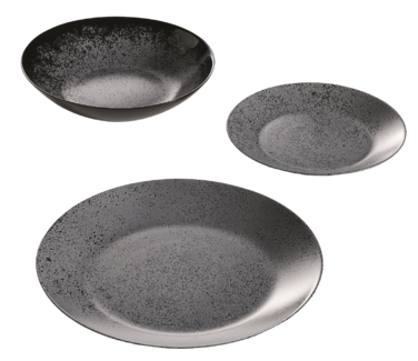 Тарілка десертна Luminarc Slate Black, 18 см (6788146)