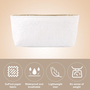 Організатор для сумок для міні-сумки Longchamp, біла вставка для сумок, підкладка для зберігання сумок, на блискавці, що не випада