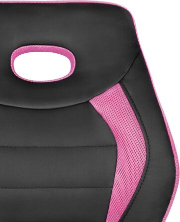 Дитяче письмове крісло FineBuy для дітей віком від 6 років зі спинкою, ергономічне поворотне крісло, регульоване по висоті дитяче крісло, безпідлокітне дитяче письмове крісло, рожеве