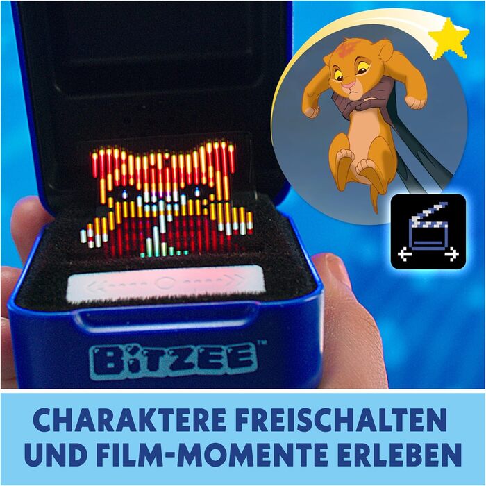 Віртуальний вихованець Disney та Pixar, інтерактивна іграшка з можливістю догляду за 30 електронними персонажами, що реагують на дотик та рух, для дітей від 5 років