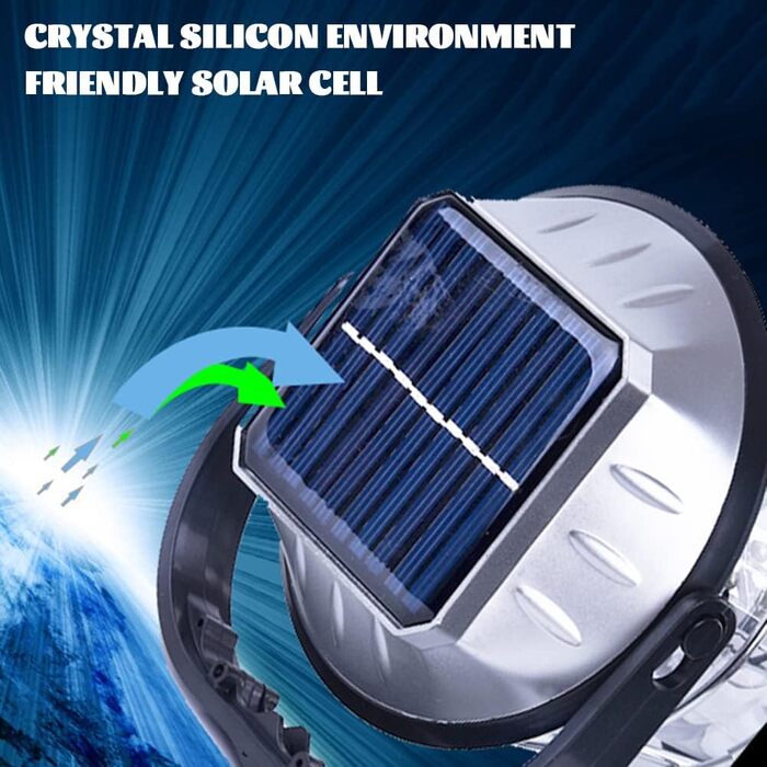 Сонячний динамо-ліхтар Valink 36 світлодіодний ручний ліхтар-ліхтар із динамо-підвіскою для кемпінгу, полювання, пішого туризму, вітрильного спорту, водонепроникний з 3 режимами яскравості