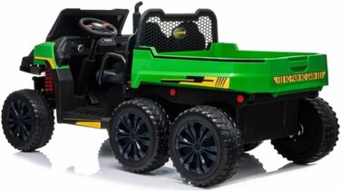 Дитячий електромобіль FINOOS, Truggy Gator 2,4 Ghz пульт дистанційного керування 12V - Шкіряне сидіння, 4 потужні двигуни - Дитячи