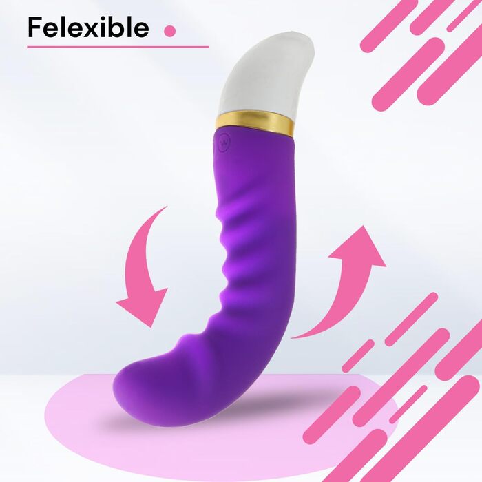 Класичний вібратор для жінок Future of your pleasure Sensual 19 см, діаметр 3,5 см, сильна вібрація, силіконовий, стимуляція G-точки, для пар, FOPS W36-3 (тихий)