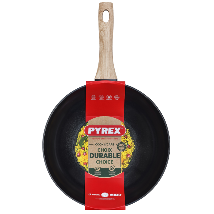 Сковорода Pyrex Cook&Care 28 см, WOK  (7120915)