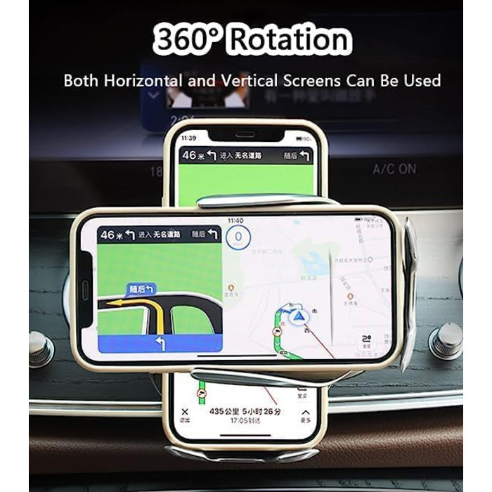 Автомобільний тримач мобільного телефону VALKEM для Suzuki Ciaz 2015-2018, нековзний автомобільний тримач мобільного телефону для