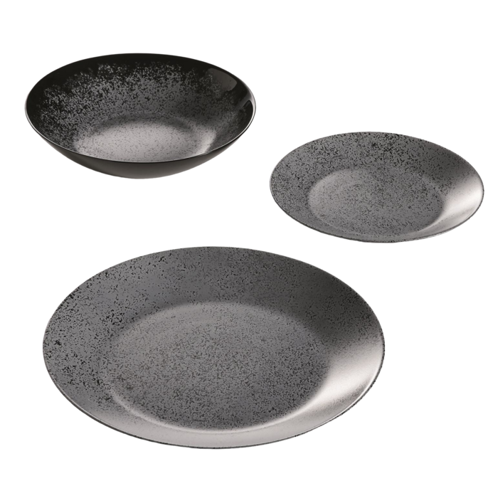 Тарілка обідня Luminarc Slate Black, 25 см (6788144)