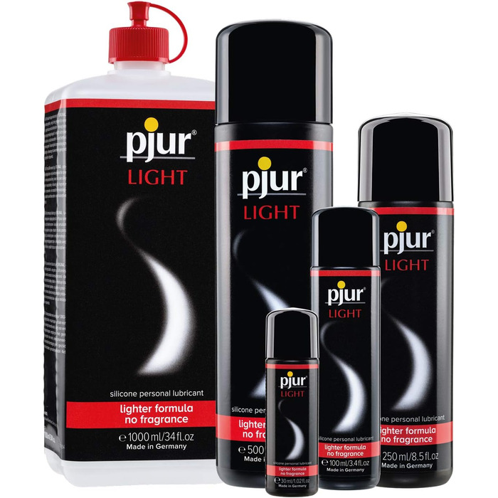 Силіконовий гель-лубрикант та масажний гель pjur LIGHT, 100 мл