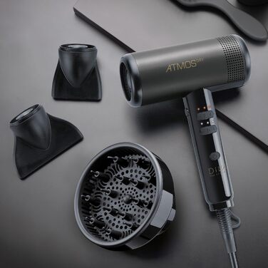 Фен Diva Atmos Dry, чорний