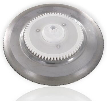 Спеціальний ніж DL-pro для Bosch Siemens 12012078 12012147 круглий ріжучий диск Круглий диск з зубчастим краєм для машини для нарізки хліба MAS MS Food Slicer