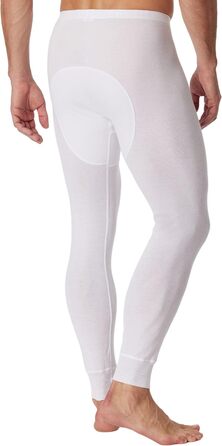 Чоловічі довгі трусики Schiesser з широким поясом - Оригінальні тонкі ребристі L Білі005135