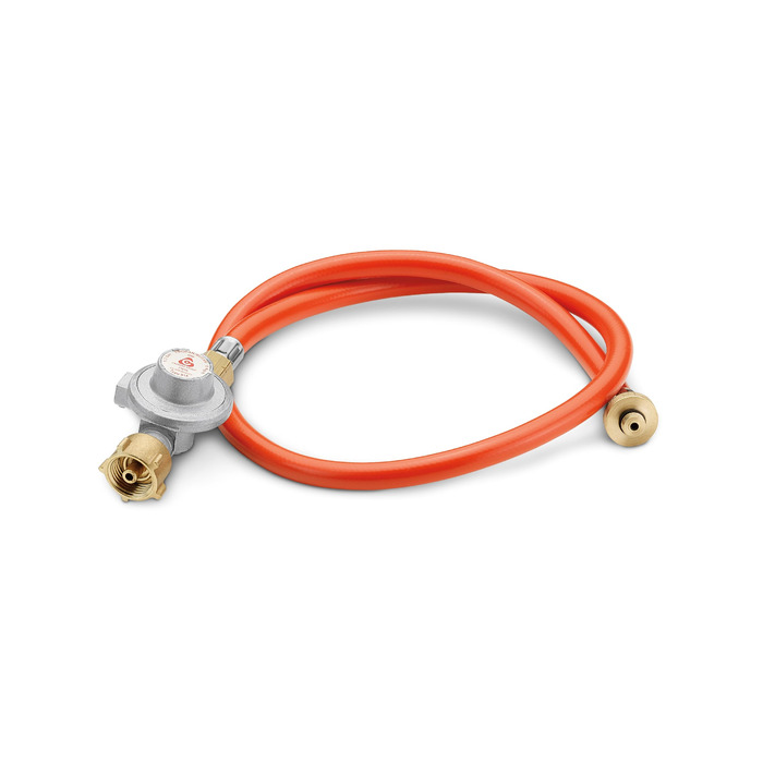 Адаптерний набір Weber для Q100-1000, Go-Anywhere Gas та Performer Deluxe для підключення до газового балона (LPG) Сріблястий (8475)