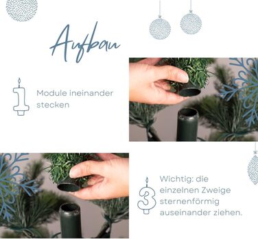 Штучна ялинка преміум-класу 120 см SCHAUMEX