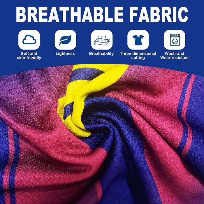 Комплект футбольної майки для дітей, домашня майка, футбольна майка для чоловіків та хлопчиків, тренувальна футбольна майка, футбольна футболка, шорти, шкарпетки та щитки для гомілок (24 B)