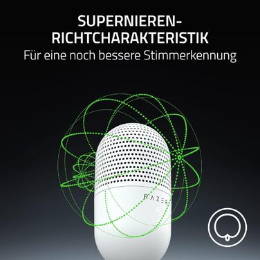 Ультракомпактний USB-мікрофон (14-мм конденсаторний мікрофон, суперкардіоїдна полярна діаграма спрямованості, датчик вимкнення зву