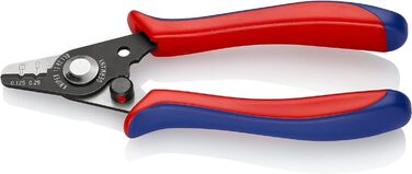 Клещі для зняття ізоляції з оптоволоконних кабелів KNIPEX Abisolierzange, 12 82 130 SB