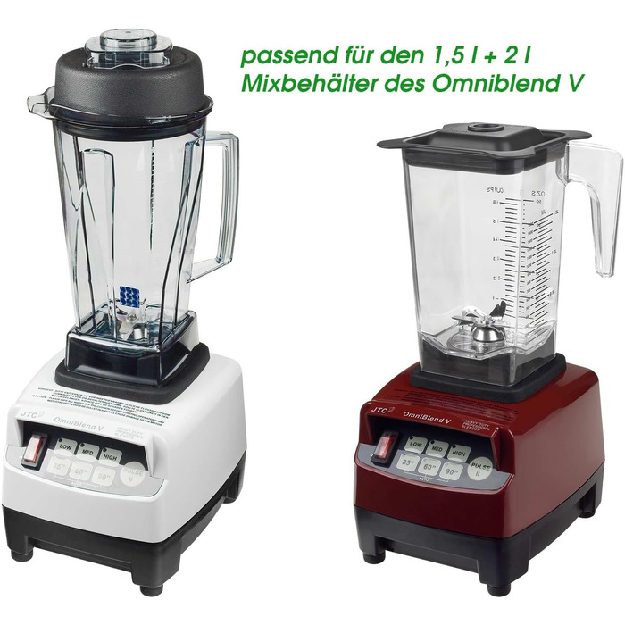 Змінний ніж Block Knife з інструментом для JTC OmniBlend V 1.5L і 2L