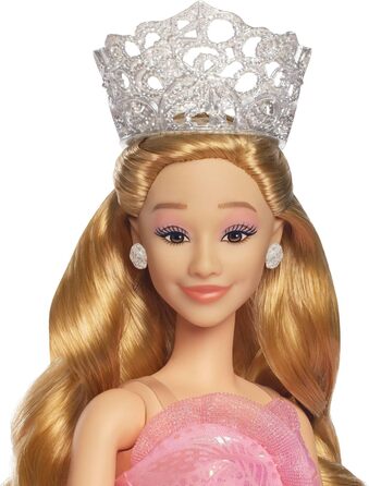 Модна лялька Mattel Wicked Glinda Deluxe та аксесуари, включно з короною та скіпетром, образ, натхненний фільмами, можливі кілька