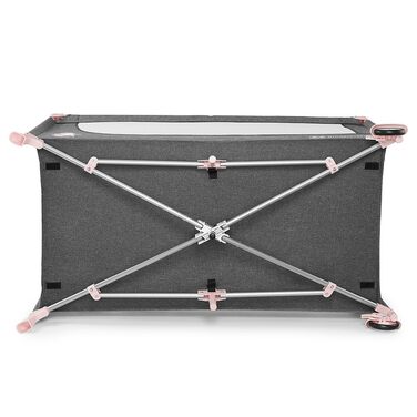 Дорожнє ліжечко, дитячі ліжечка, компактне у складеному вигляді, рожевий Joy ACC pink