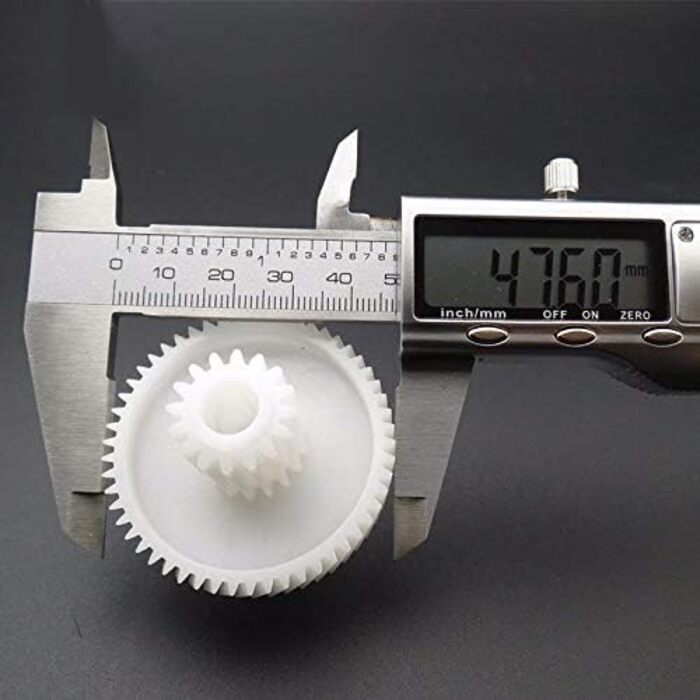 Комплект деталей м'ясорубки Редукторне пластикове обладнання підходить для MG-2501-18-3 Elenberg, 5 шт., /