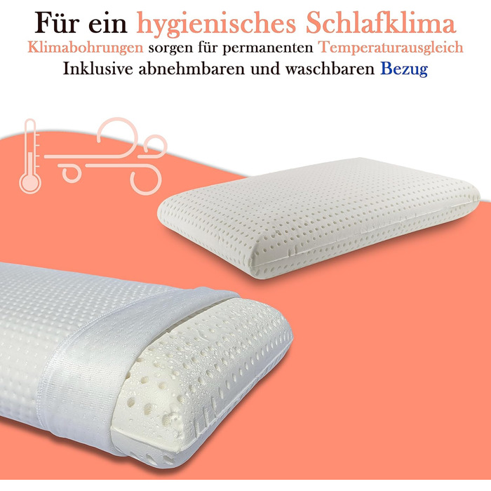 Подушка для шиї 70x35x13 см Ортопедична подушка для шиї з в&39язкопружної піни з ефектом пам&39яті. Подушка з піни з ефектом пам&39яті з чохлом, який можна прати. Гіпоалергенна та стійка до кліщів подушка, висотою 13 см.