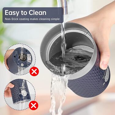 Піноутворювач для молока SIMPLETaste, електричний пароварка 4-в-1, автоматичний піноутворювач для гарячого та холодного молока та