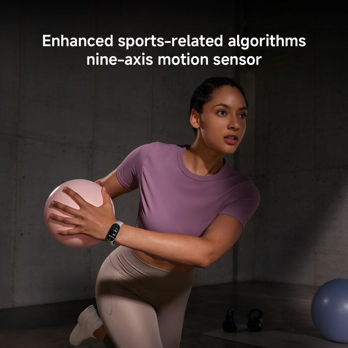 Фітнес-трекер Xiaomi Smart Band 10, смарт-годинник, 1,72-дюймовий AMOLED-дисплей, 21-денний час роботи від батареї, водонепроникність 5 атм, відстеження серцевого ритму та сну, понад 150 спортивних режимів, швидке зняття, чорний, сучасний