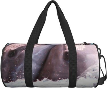 Дорожня сумка Подвійні дельфіни у воді, спортивна сумка для чоловіків та жінок, сумка-мішок, спортивна дорожня сумка