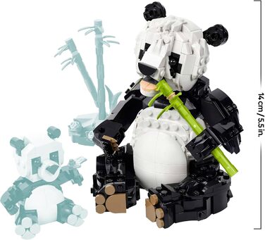 Конструктор LEGO Creator 3-in-1 Wild Animals: Panda Family 31165, 626 деталей, дикі тварини