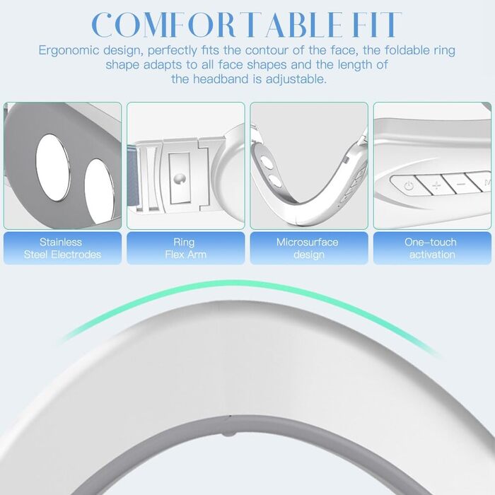 Електричний V вимірювач краси обличчя, масажер для обличчя EMS, пристрій для формування обличчя V, масажер для обличчя проти подвійного підборіддя, масажер для формування обличчя V, пристрій для підтяжки обличчя V, тренажер для підборіддя електричний