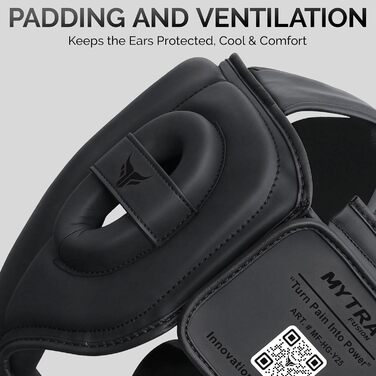 Захист боксерської голови для чоловіків та жінок повний захист обличчя для спарингу із захистом для щік, чола та вух, регульована посадка для ММА, муай-тай та кікбоксингу