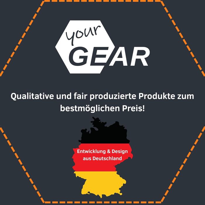 Килимок для сходів GEAR Mantua для автофургонів та караванів Килимок для електричних сходів 70,5 x 26 см Захисний килимок Нековзний та миється Не потребує свердління