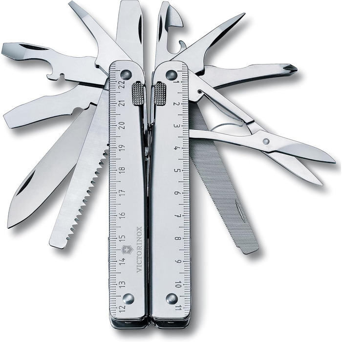 Багатофункціональний інструмент Victorinox Swiss Tool X Plus Silver одного розміру Single