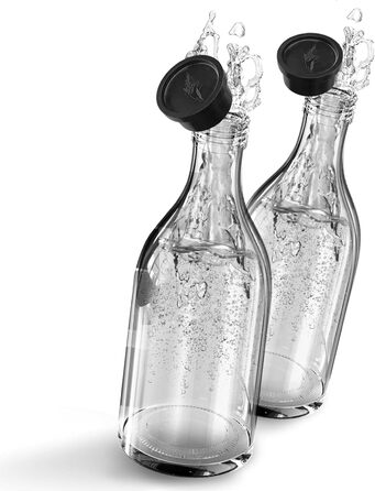 Скляна пляшка преміум-класу для Sodastream Crystal 2.0-0.8 л пляшка для заміни скляних пляшок Посудомийна машина безпечна для виробника газованої води Streaming Soda Maker (2)