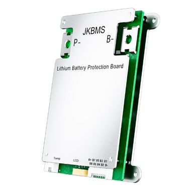 Розумна система керування будинком (BMS) 4S-8S 12V-24V 40A 0.4A з активним балансуванням, вбудованою платою захисту акумулятора Bluetooth та RS485 для літій-іонних, LiFePO4 та LTO літієвих акумуляторних блоків (JK-BD4A8S4P) Розумна система керування будин