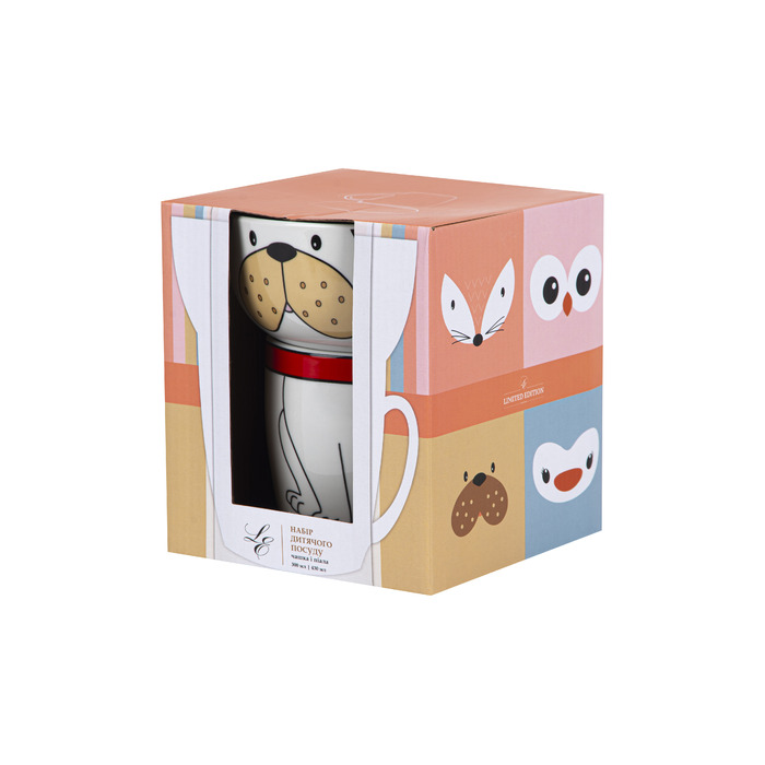 Дитячий набір Limited Edition Happy Dog, 2 предмети (6634557)