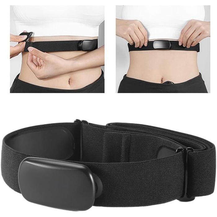 Пульсометр для велотренувань з підключенням BLE 4.0 та , водонепроникний за стандартом IP67, для використання з велокомп&39ютерами Wahoo