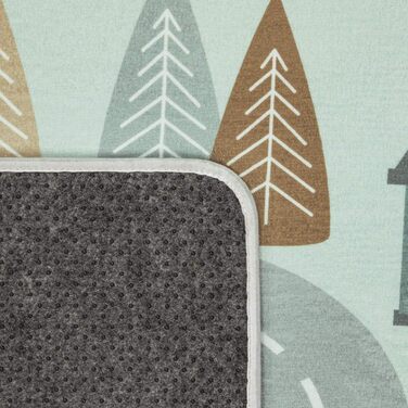 Дитячий килимок Килимок для дитячої кімнати Вуличний килимок Килимок для дитячої кімнати, розмір80x150 см, колірбірюзовий