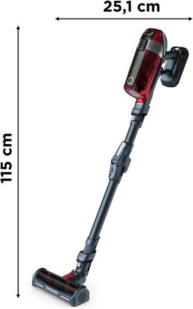 Акумуляторний пилосос Rowenta X-Force Flex 11.60 Догляд за домашніми тваринами RH9878WO Потужність всмоктування 130 Вт Акумуляторн